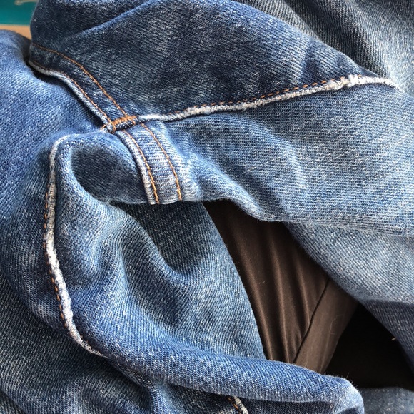 Madewell The High Rise Slim Boy Jean Distressed Raw Hem - Picture 9 of 13